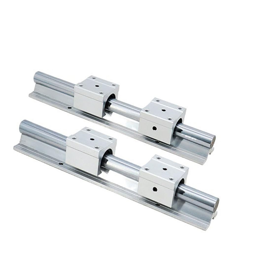 Lot de 2 glissières de chariot SBR16 + 4 rails de support linéaires SBR16UU (900 mm)