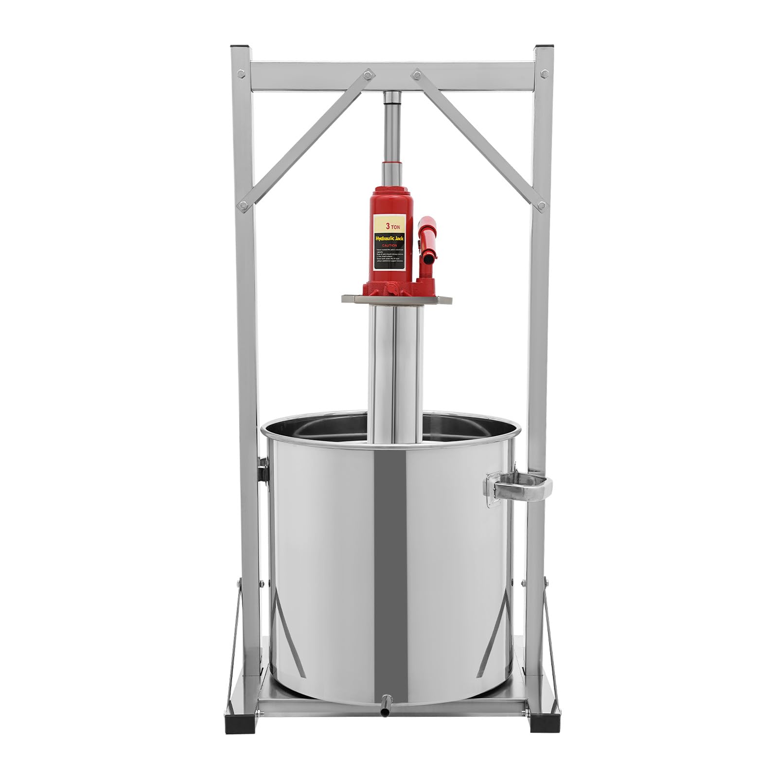 9.51 Gallon Fruit Wine Press - Manual Juice Maker Heavy Duty Cider Wine Making Press for Apple/Carrot/Orange/Berry/Vegetables, Cheese&Tincture&Herbal Press