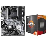 MICRO CENTER AMD Ryzen 5 5500 Desktop Processor with ASRock B550 Phantom Gaming 4 AM4 Motherboard