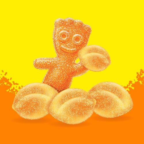 SOUR PATCH KIDS Peach Soft & Chewy Gummy Candy, Bulk Candy, 12 Bags - image 9