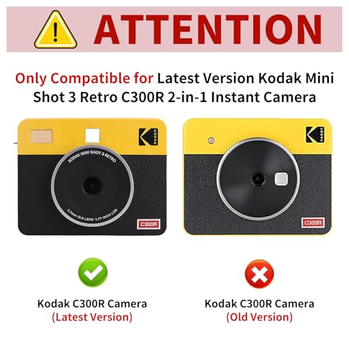 Funda para cámara Kodak Mini Shot 3 Retro C300R en marrón miniatura 2