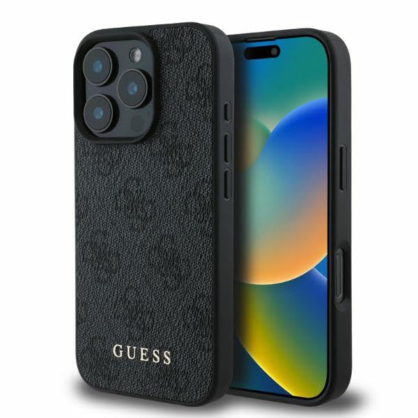 CG Mobile Guess 4G Classic pour iPhone 16 Pro (Noir)