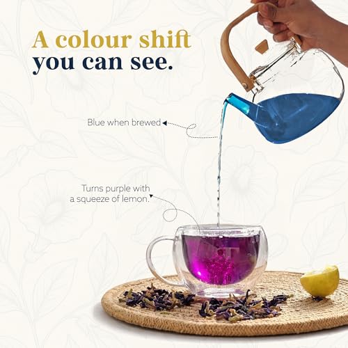 Image of Saphrene Butterfly Blue Pea Flower - 100g (Pack of 2 x 50g)