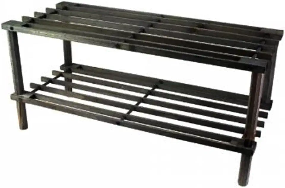 SAPATEIRA DE MADEIRA 2 ANDARES 63x29 CLINK