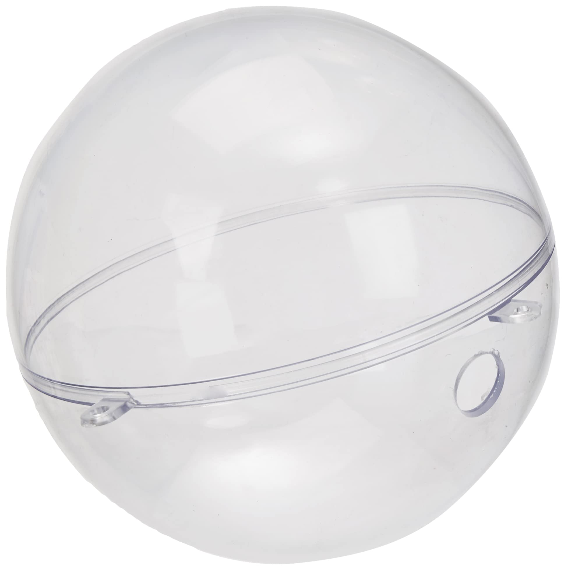 Rayher Transparent 3946137 Plastic Ball 2 Pieces 14 Cm With 15 Mm Hole For Led Lights