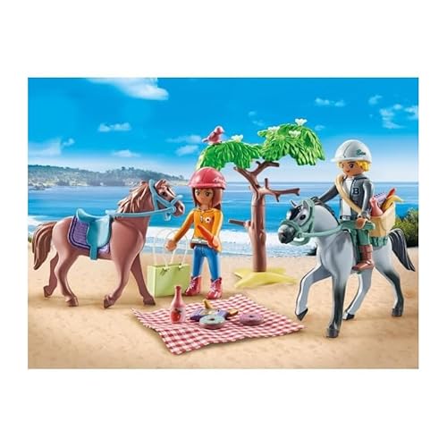 Playmobil 71470 Amélia et Ben avec Chevaux