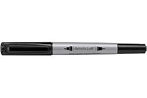 Artist Loft Dual Tip Sketch Markers, Fine & Ultra-Fine Tips, Set of...