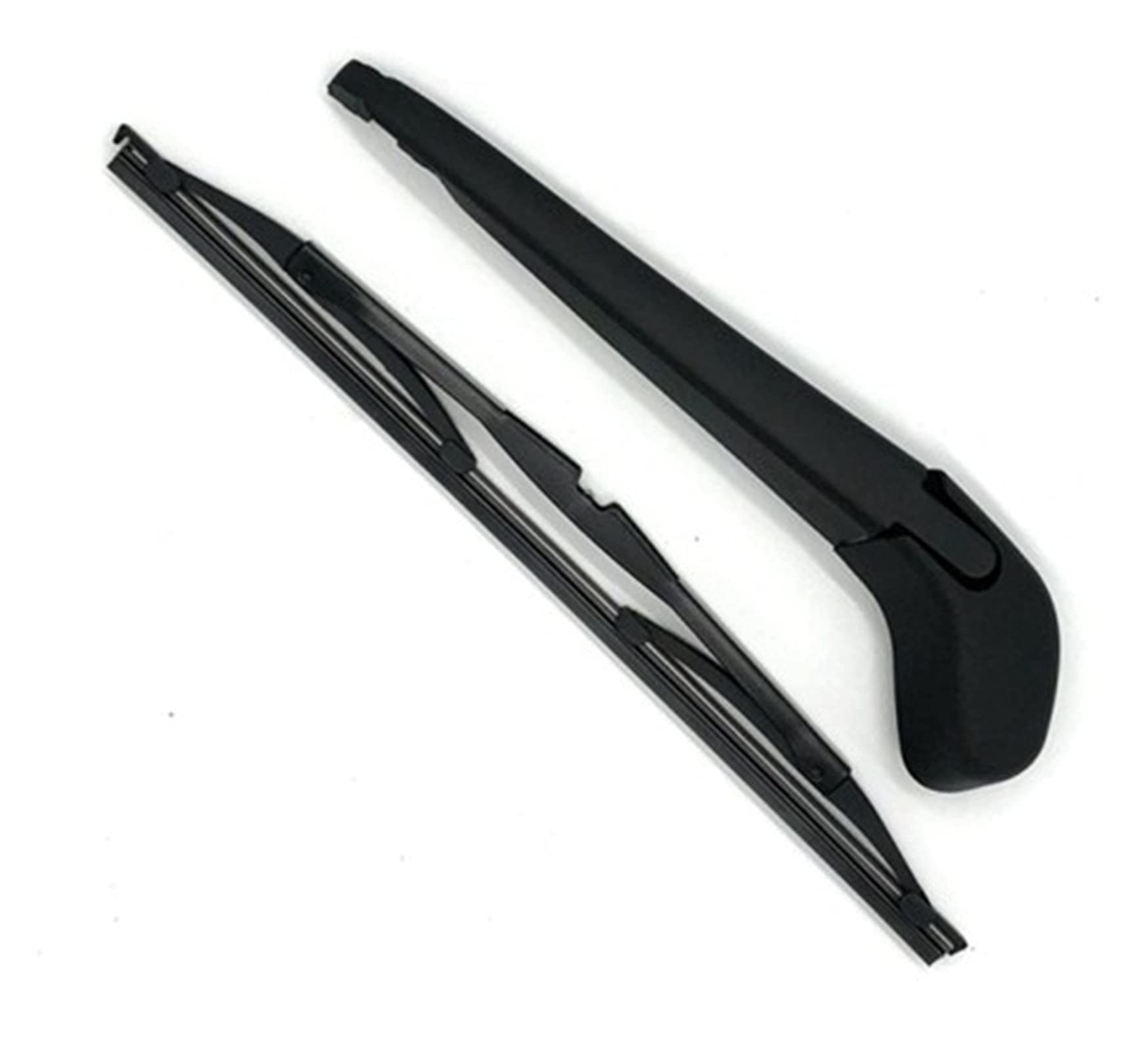 Brazo y escobilla de limpiaparabrisas trasero de 12" para solucionar líneas de agua en Volvo V50