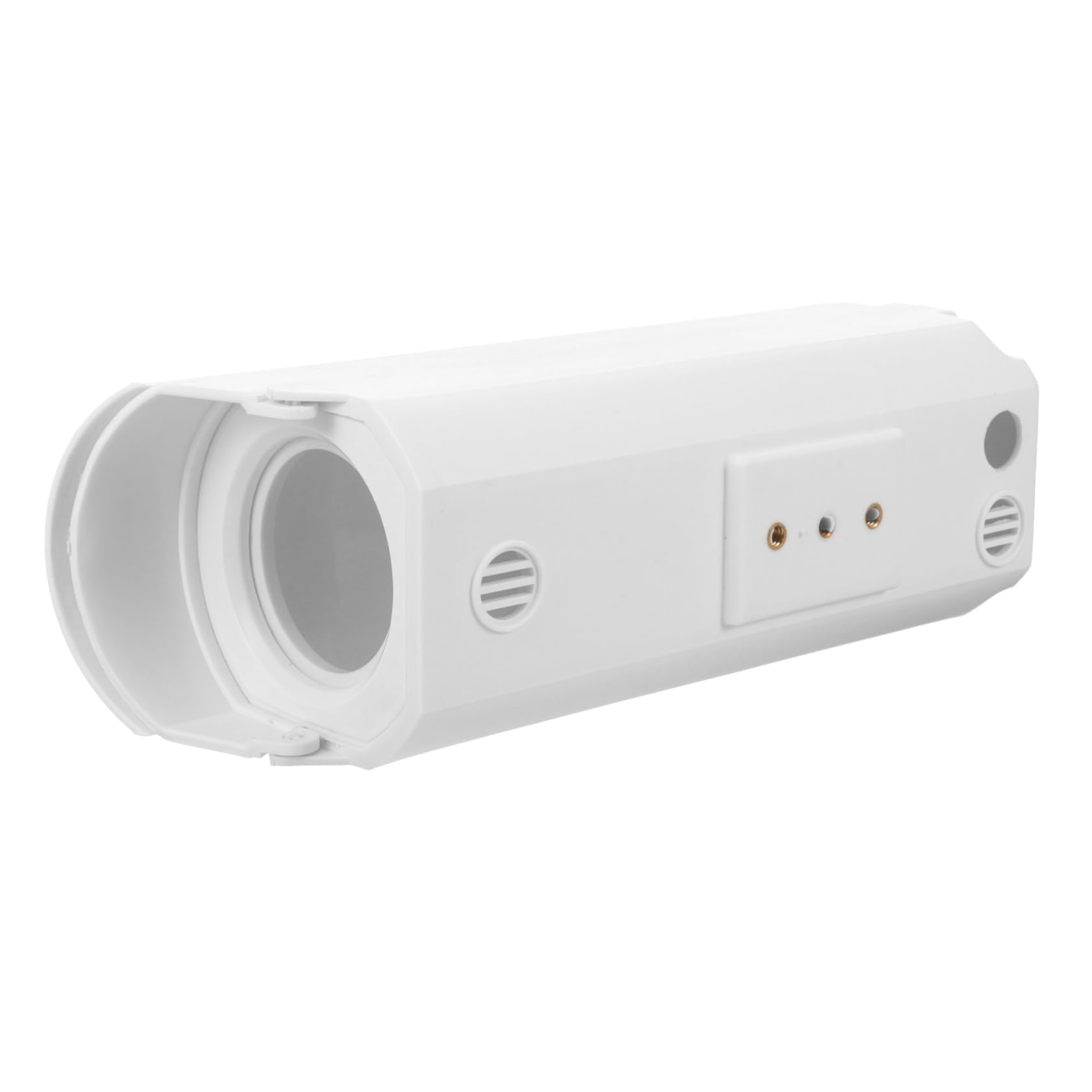 SECFOU Boîtier et Blanc en Plastique pour Caméra Extérieure Facile à Installer Étanche Protection Pare-Pluie pour Caméra de Sécurité en Usage Extérieur