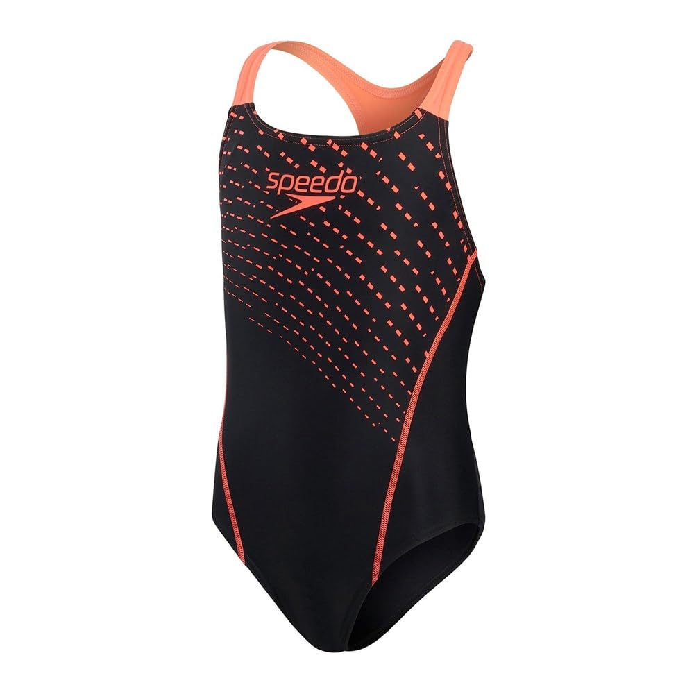 Speedo Girl's Medley Logo Medalist Swimsuit