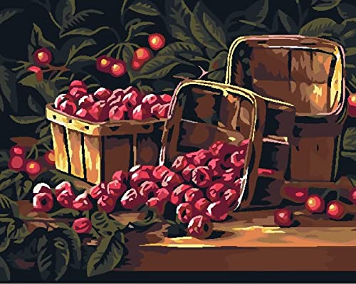 Point de croix pré-imprimé 11CT Fruits sur la table 40x50 cm