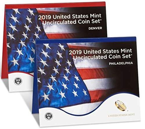 2019 P, D US Mint Denver, & US Mint Philadelphia Perfect Uncirculated