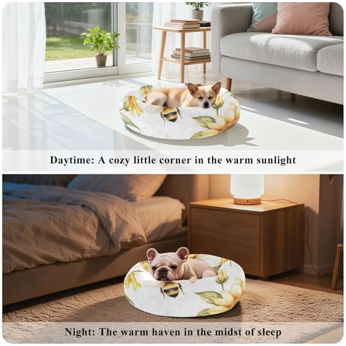 Lit chaud pour chat et chaton panier moelleux isolant - 5