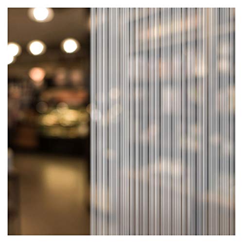 BDF 4WHSTR Decorative Window Film White Stripe (36in X 7ft)