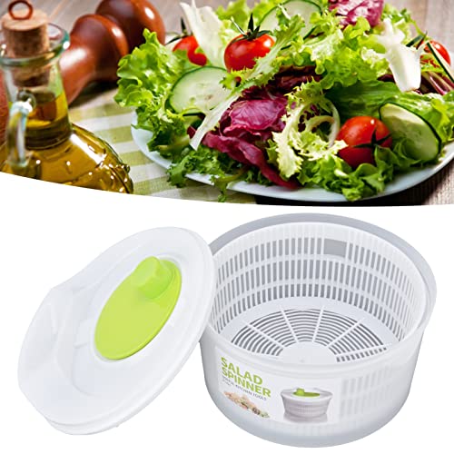 Salat-Abtropfgestell aus Kunststoff, Gemüse-Trockner, Sieb-Schüssel, Dehydrator-Schüssel für Spinner, 3 L, für Große Trockenmaschine, Salatschüssel, Große Spinner – Bild 8