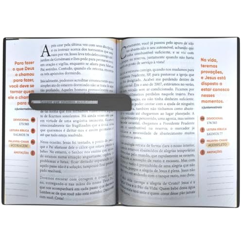 Régua de Foco Guia para Leitura Auxílio Dislexia Marcador de Livro - ARTBOX3D (Preto)