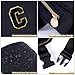 Uygafly Personalized Belt Bag for Women Girls - Fashion Mini Waist Packs with Adjustable Strap - Trendy Travel Fanny Pack Crossbody Bags with Initial Letter - Teen Gifts | Black,Black C