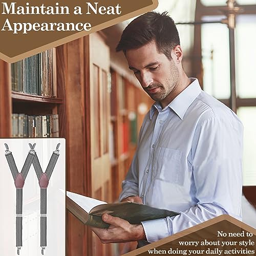 Soportes de camisa estilo Y con abrazaderas STAY GENT ajustables 3