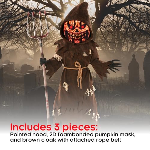 Morph MCKPMBL Scary Pumpkin Costume thumb #1