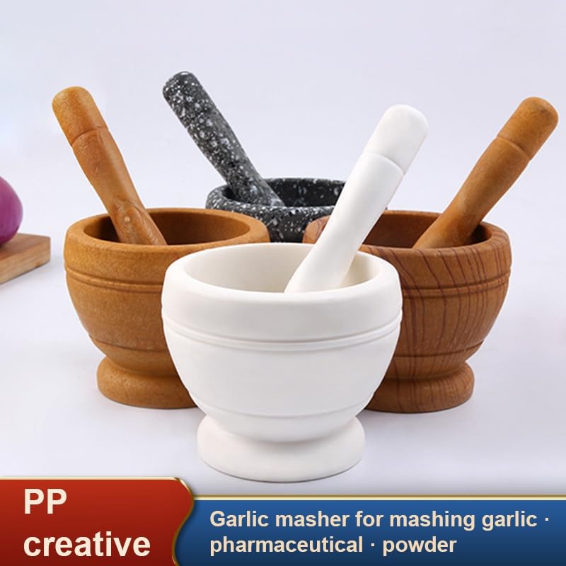 Pestle and Mortar Mortar and Pestle Set Grinder Press Crusher Masher