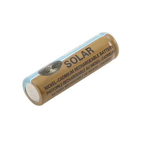Hampton Bay 79790 Baterías solares NiCd de repuesto de 1,2 V (800 mAh) para luces LED solares al aire libre, juego de cuatro baterías