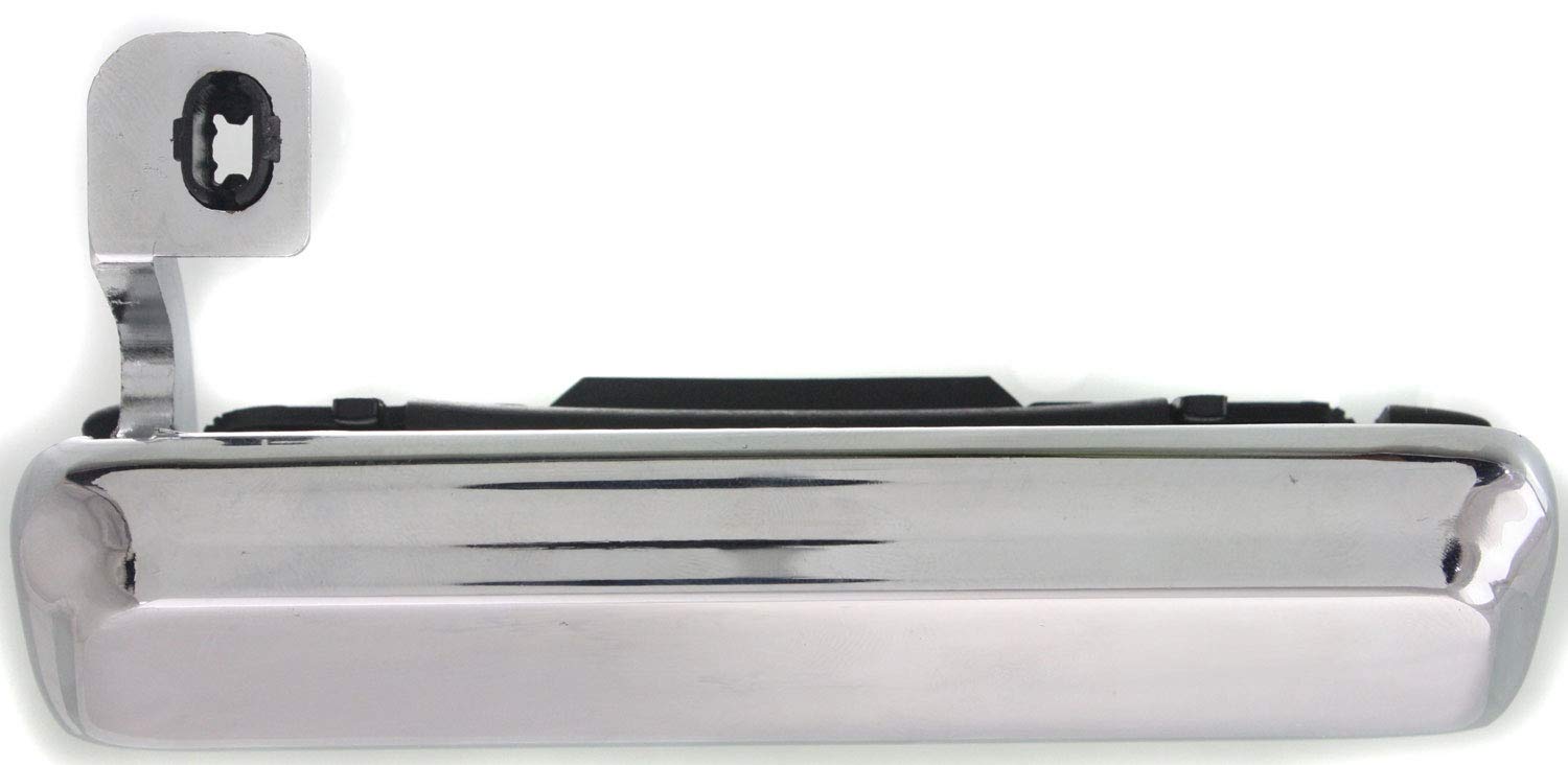 A-Premium Front Driver Side Door Handle - Black Metal Replacement For Ford