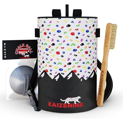 Kaizenine Climber Chalk Bag Bundle Set Cover