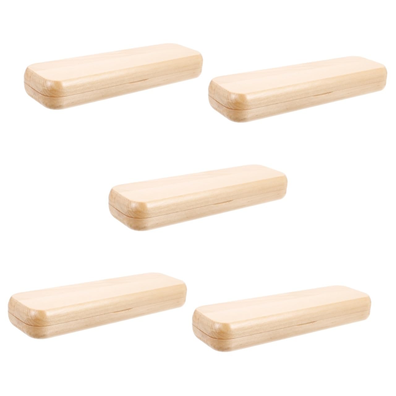 Uonlytech 5 Pezzi Scatola Portapenne con Scomparto Elegante Portapenne per Ufficio e Speciali per Penne e Biglietti Visita