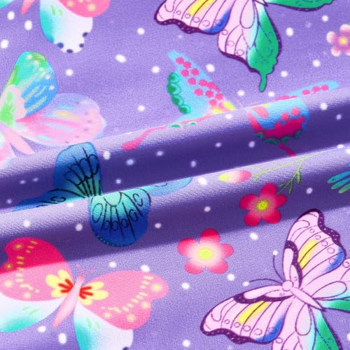 Image of Zando Girls Bathing Suit Size 2-10 Years - Cute Toddler Swimsuit Girl Adjustable One Piece Swimwear for Summer Beach Wear