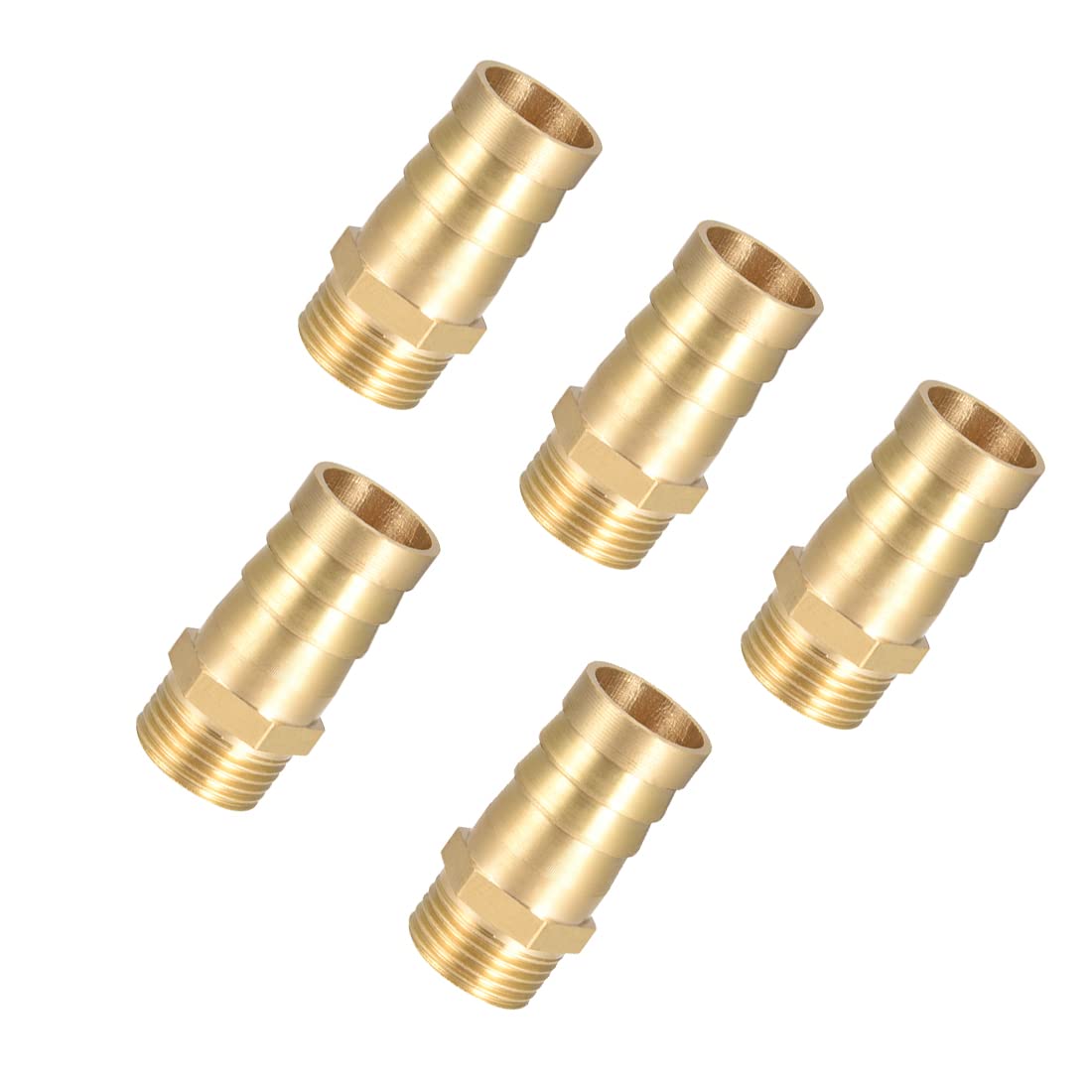 Raccordo Tubo Acciaio Inox 304 – Filetto Maschio G3/8 X G3/8 – Lunghezza 400 Mm – Connettore Per Acqua, Gas E Olio - 3