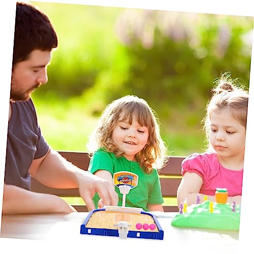 TOYANDONA Máquina De Tiro Mini Bolas De Basquete Playset Interno Brinquedos De Mesa Brinquedo De Tir