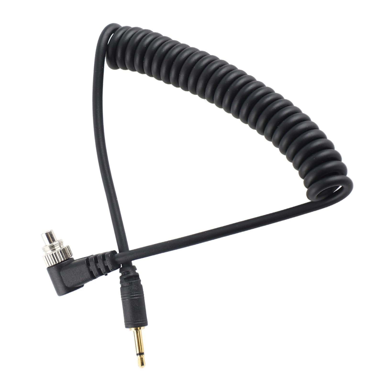 VBESTLIFE Kabel przedłużający PC-Sync o długości 2,5 mm z nakrętką do kamer i wyzwalacza lampy błyskowej