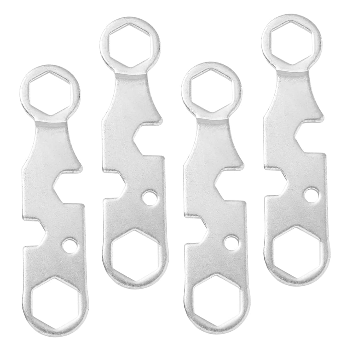 ifundom 4pcs Multifunction Skate Tool Small Wrench for Skateboard and Roller Skate Repairs Spanner for Axle Nuts and Truck Assembly Essential Accessories for Skaters