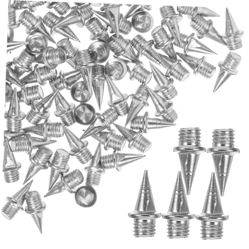 OSOLADY 110Pcs Replacement Steel Spikes for Track Shoes Lightweight Hard Steel Spikes for Sprinting and Jumping Slip Resistant Design for Enhanced Performance Running