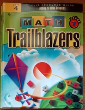 Paperback Math Trailblazers Grade 1 Unit 4 Book