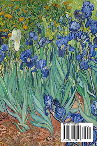Van Gogh Notebook: Internet Password Jotter - Discreet Password Book with Tabs - Disguised Password Organizer Logbook with Alphabetical Pages - Log Book to Store Passwords