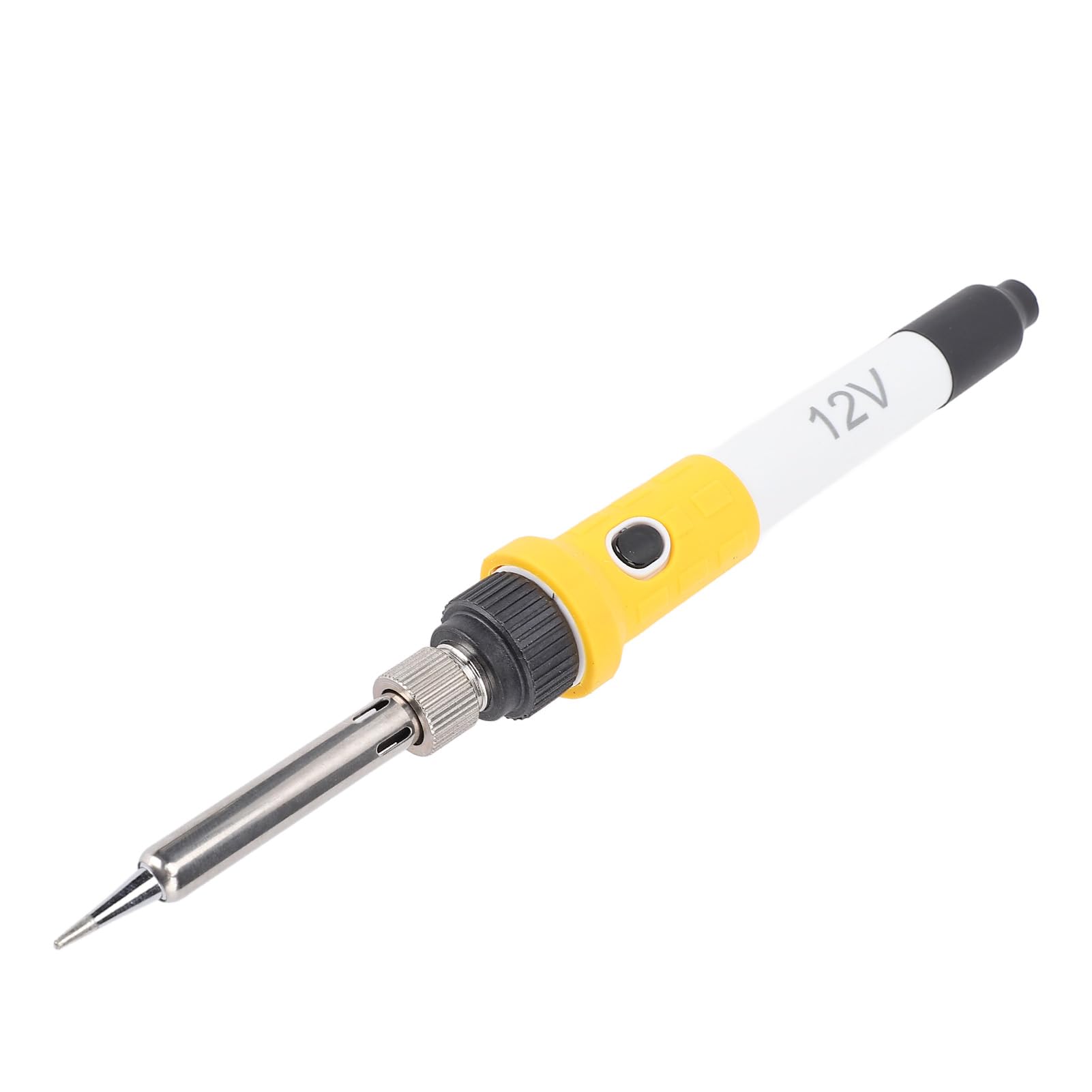 Portable Car Soldering Kit, 12V Electric Soldering Iron with Heat Proof Silicone Handle for Electronics Repairing Car Soldering and Welding Tool