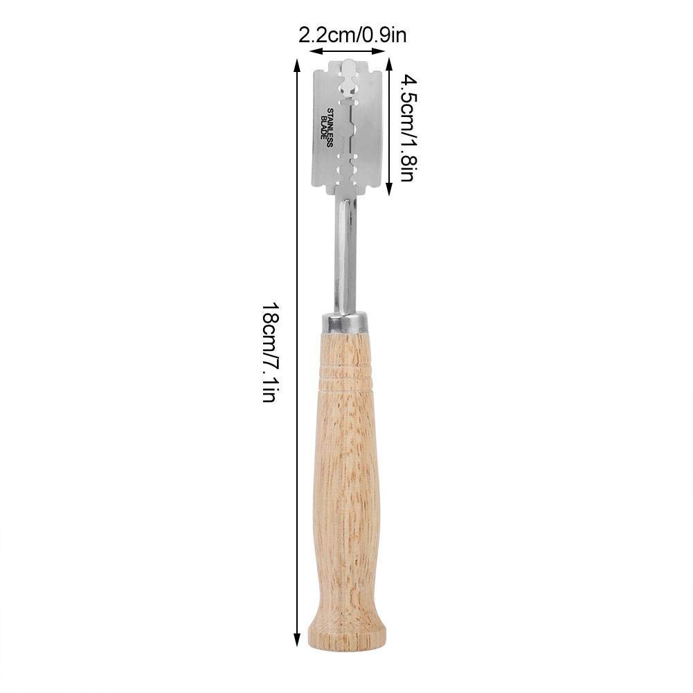 Couteau à Pain De Cuisine De 8 '' En Acier Inoxydable à Lame Dentelée Coupe-gâteau Avec Couvercle - Maison