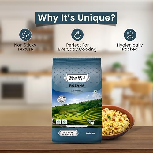 Image of Heaven's Harvest Rozana Basmati Rice | 1 KG