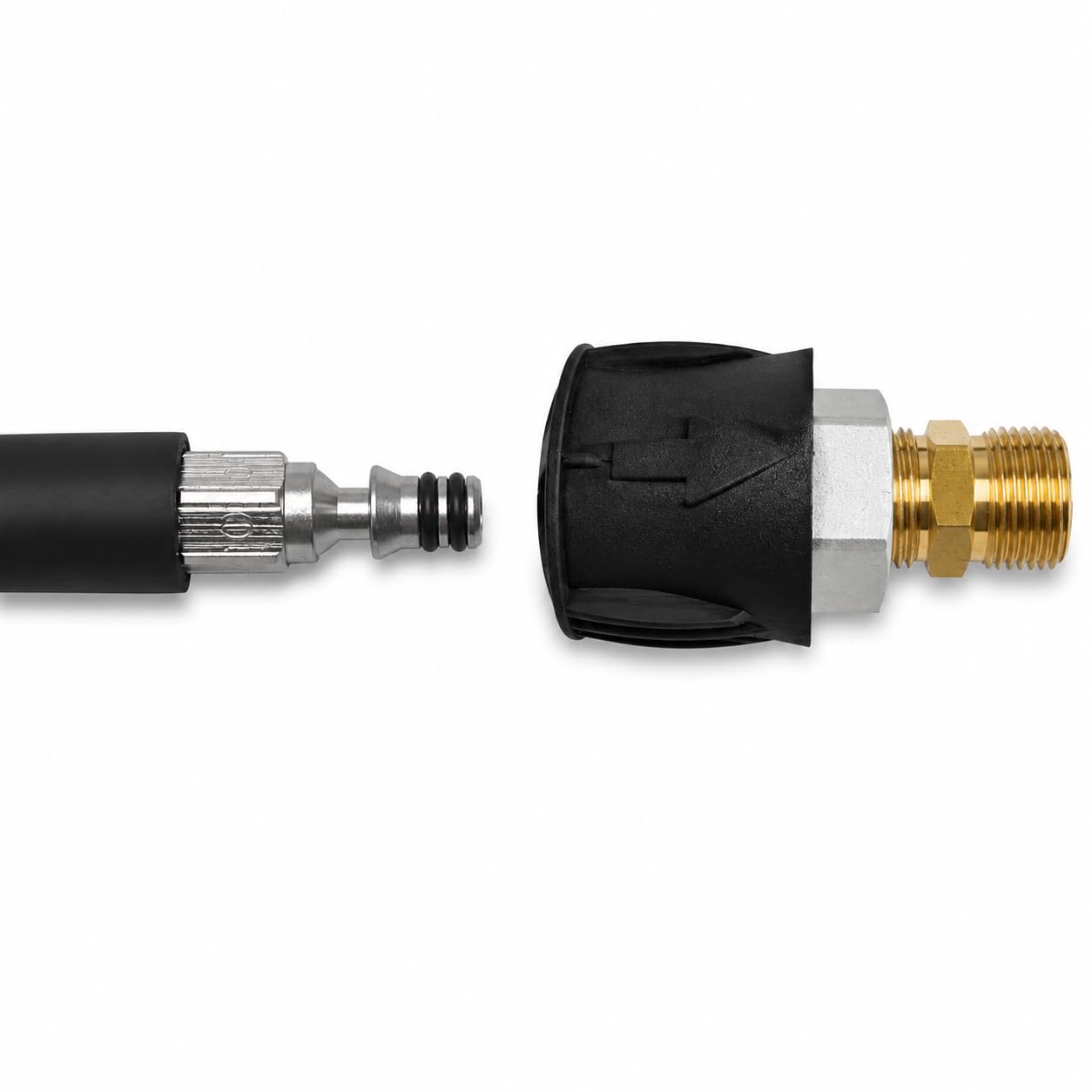 M&M Smartek Adaptateur pour nettoyeur haute pression Parkside - Connexion rapide sur filetage extérieur M22 - compatible avec Parkside - reproduction robuste