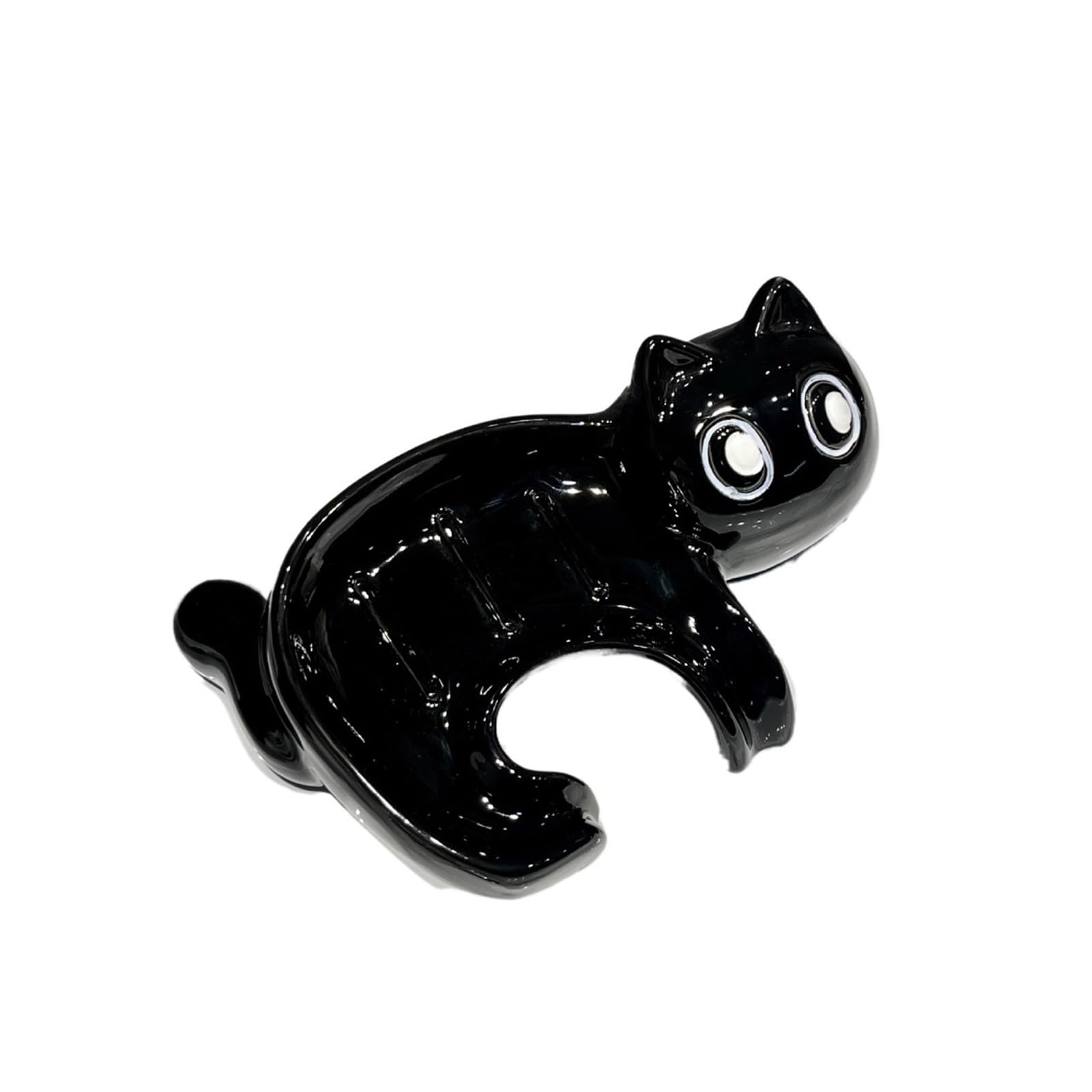 Jabonera con Forma de Gato, cerámica Lisa, for baño, Accesorios, decoración del hogar para BañO, Cocina, Esponjas