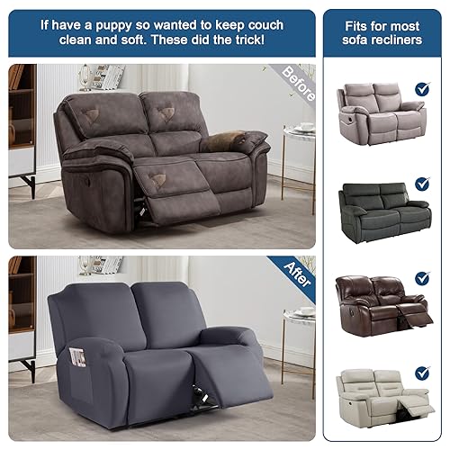 Taococo Recliner Loveseat Slipcover thumb #3