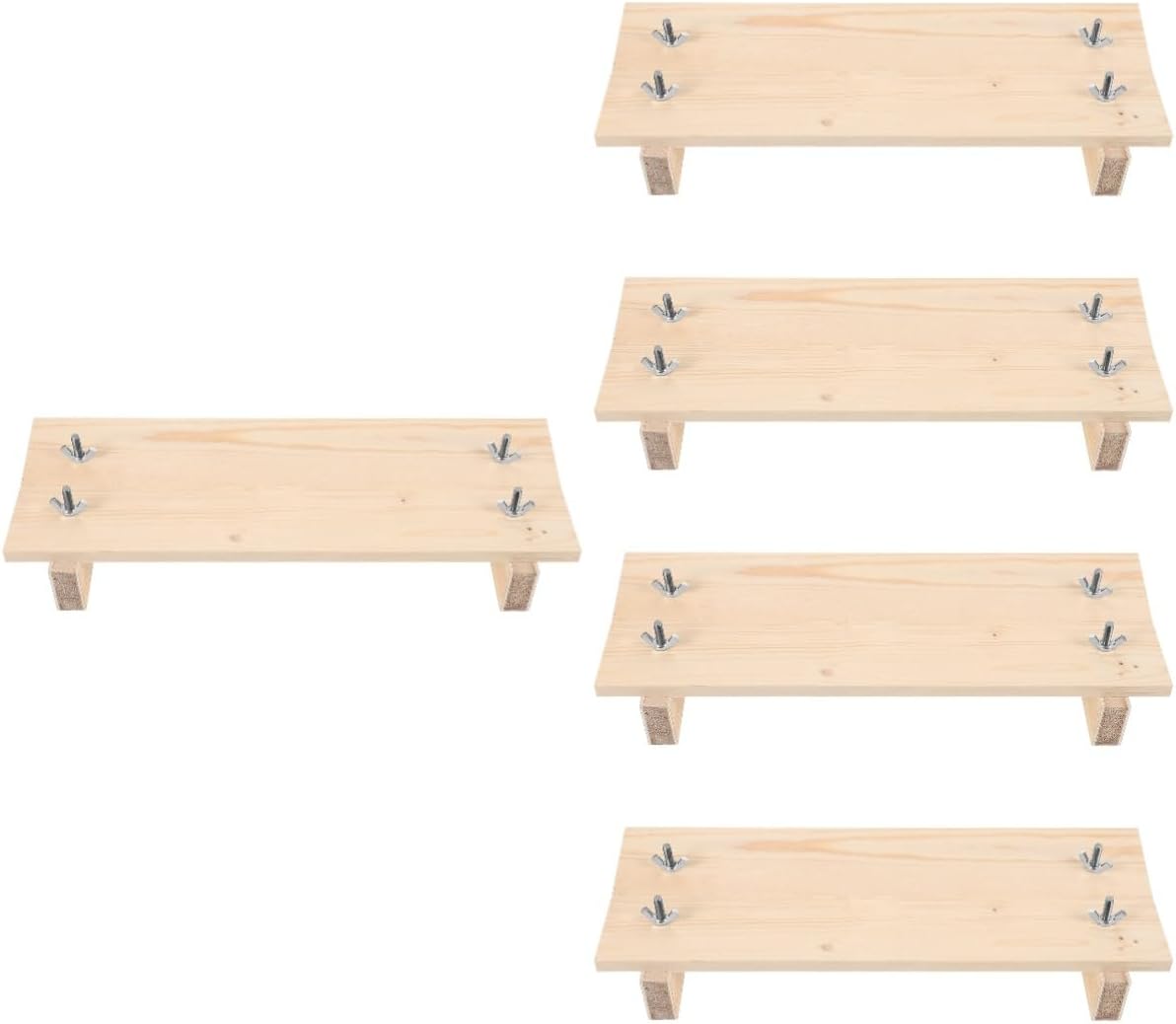 5pcs Butterfly Wings Specimen Board for Insect Display Lightweight Pinning Plate for Butterfly Wings Spreading for Educational Use and Specimen Collection