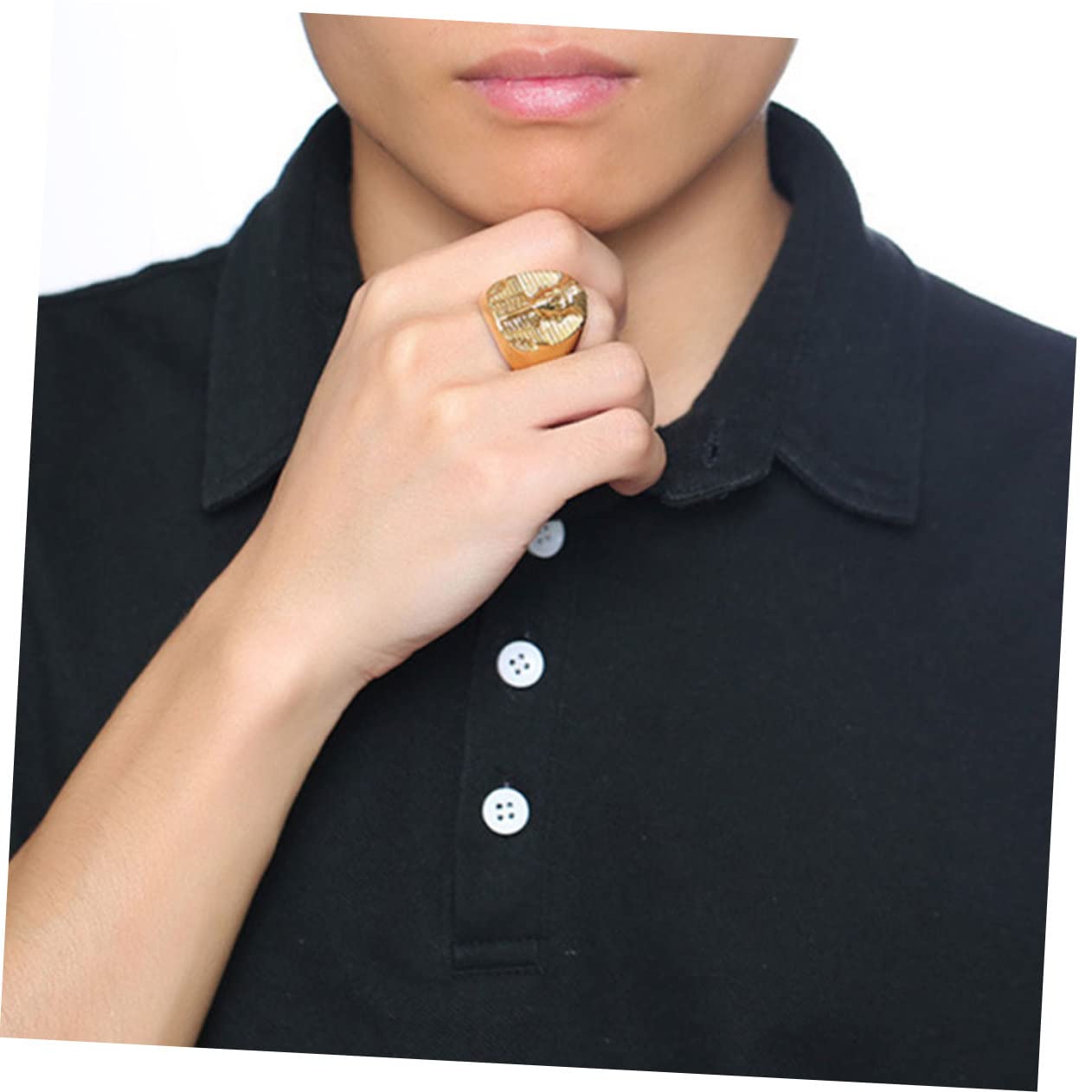 Amazon | [OFFSCH] エジプトのファラオの指輪 ツタンカーメンリング  