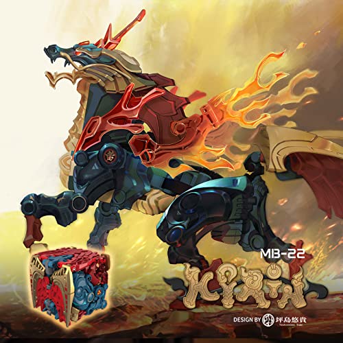 52Toys Megabox Mb-22 Kirin Deformation Toys Action Figure, Animation Character Deforming Collectible Converting Kirin Toys, Great Birthday Party Gift For Teens And Adults #TOP6