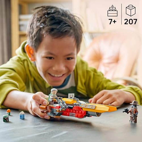 Image of LEGO Star Wars: The Mandalorian Cobb Vanth's Speeder - Vehicle Toy Building Set - 75437