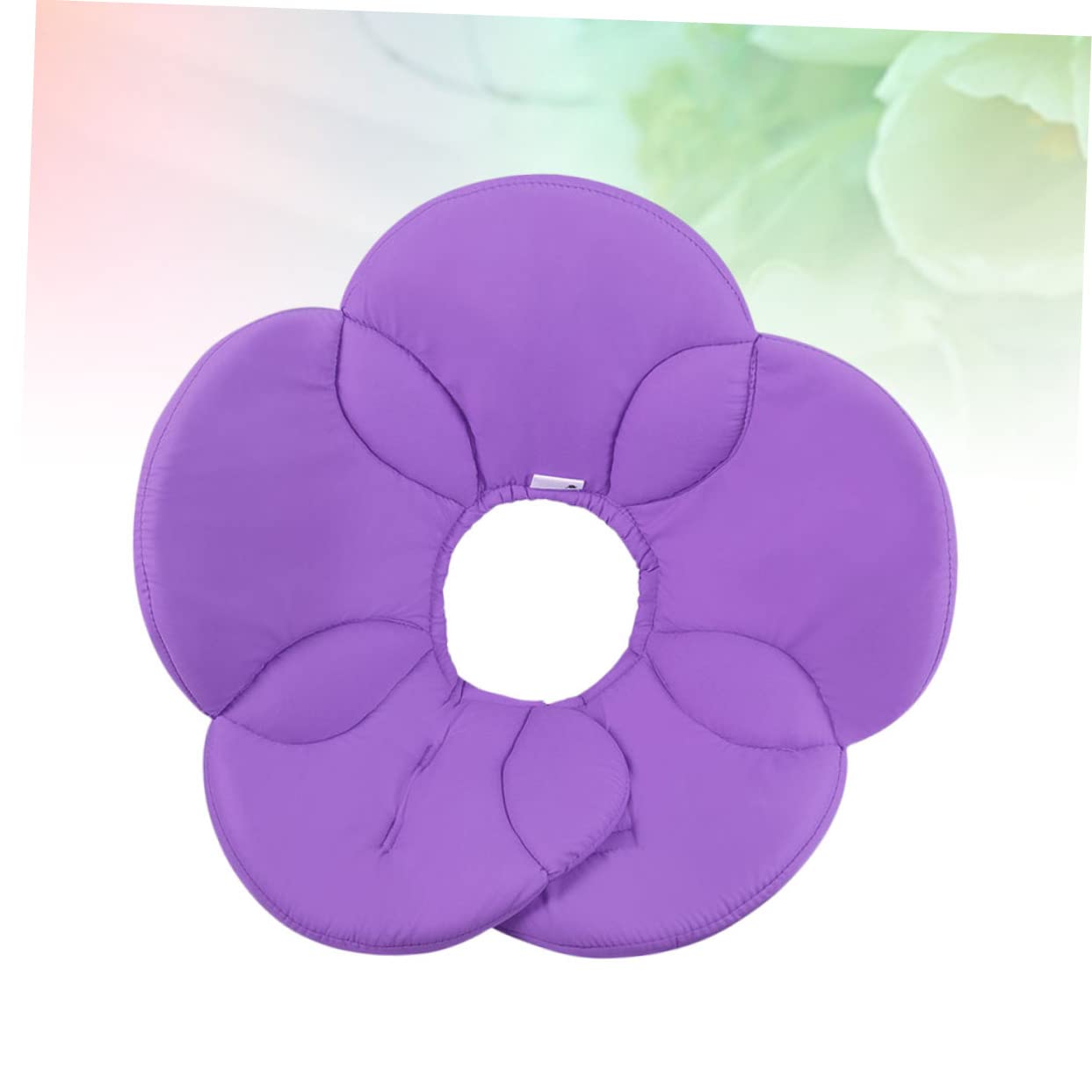 SUPVOX 3 Pz Collare per Animali Domestici Collare a Cono per Cani Morbido Non Blocca Collana per Animali Domestici Collo Fiore AntiGraffio Viola,Porpora Animale Domestico Tessuto Morbido