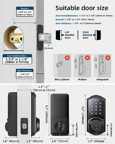 TEEHO-Smart-Lock-with-Bluetooth | A2Z Store NZ