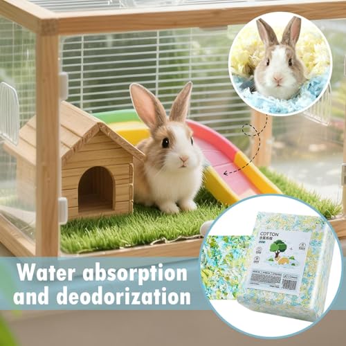 Litière pour chinchilla sans odeur finie l'humidité en cage - 3