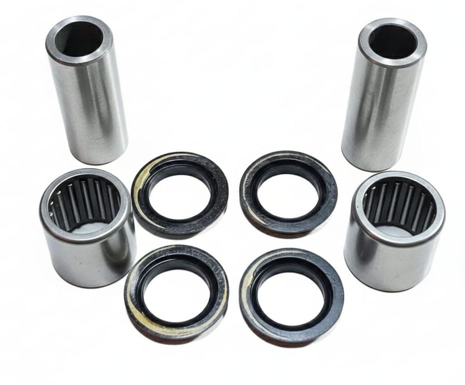 Swingarm Arm Bush Assembly Compatible for Bajaj Discover 125 ST Model | Heavy Duty Steel Suspension Bush Kit | Rear Swing Arm Repair Replacement Part-image-29